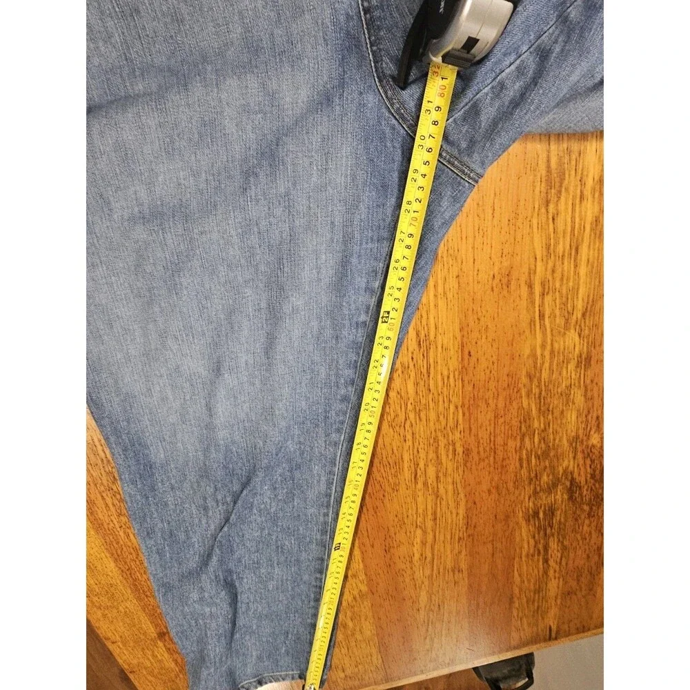Lauren Ralph Lauren Jeans Straight Leg Jeans Size 18W EUC Medium light wash